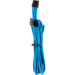 CORSAIR Premium Individually Sleeved PCIe cable_ Type 4 (Generation 4)_ BLUE