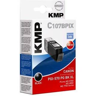 KMP C107BPIX - High Yield - Black Ink - Blækpatron Sort