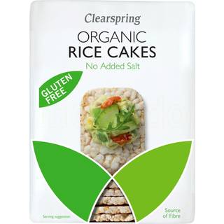 Clearspring Risgaletter Uden Salt Økologisk - 100 g