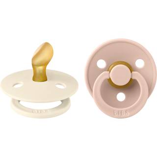 BIBS Colour Latex Anatomisk Ivory/Blush - Flere størrelser