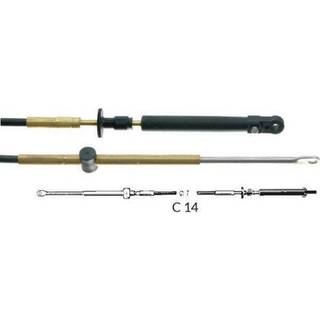 Regulatorkabel (gaswire / gearwire) Ultraflex C14, til Evinrude, Johnson &amp; OMC, 17 fod (5.19 meter)