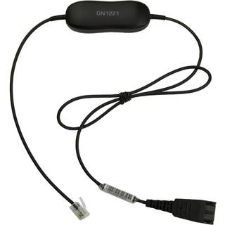 Jabra Smart Cord QD to RJ9 straight 0.8 meters