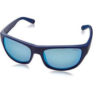 Polaroid PLD 7030/S Polarized FLL/5X 60 Solbriller Mænd Black - Matte Blue - 60mm