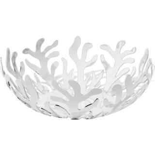 Alessi Birillo badeværelsesopbevaring med låg 18 cm Hvid