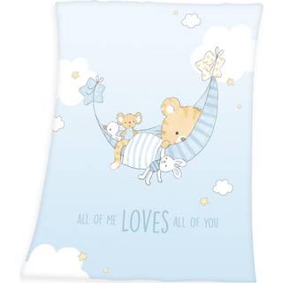Babybest Lille tiger Fleece tæppe - 75 x 100 cm