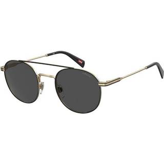 Levi&#39;s LV 1013/S J5G/IR 54 Solbriller Mænd Black - Black Gold - 54mm