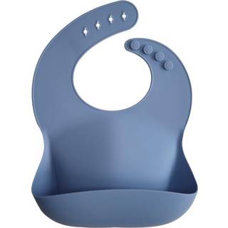 Mushie Powder Blue Hagesmæk Silikone