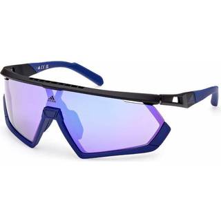 Adidas Sport SP0054/S 02Z 135 Solbriller Mænd Blue - Two-Tone Black Blue - 135mm