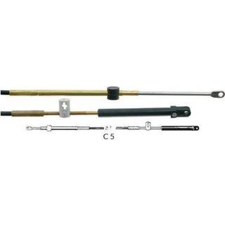 Regulatorkabel (gaswire / gearwire) Ultraflex C5, til Mercruiser, Mercury &amp; Mariner, 17 fod (5.19 meter)