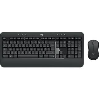 Logitech MK540 Advanced - keyboard and mouse set - AZERTY - Belgium - Tastatur & Mus sæt - Belgisk - Sort