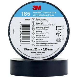 3M TemflexTM el vinyltape 165 sort 15 mm x 25 m
