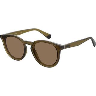 Polaroid PLD 6143/S Polarized 09Q/SP 59 Solbriller Mænd Brun - Transparent Brown - 59mm