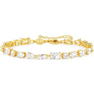 Nomination Colour Wave Gold Crystal Bracelet - 20cm