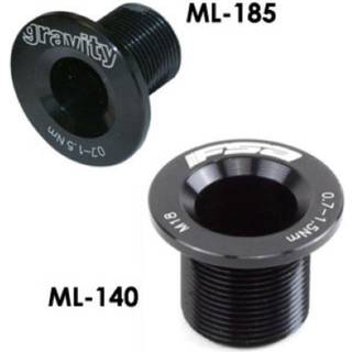 FSA ML-140 Skrue Venstre pedalarme - Sort
