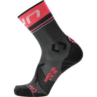 UYN Runner'S One Mid Running Socks Women - Pink, Black, Size 39 - 40 - pink