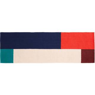 HAY Ethan Cook Flat Works Tæppe - 80x250 - Black And Blue