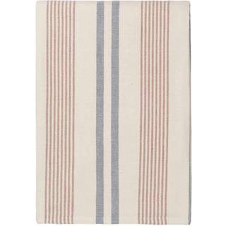 Elvang Denmark Iris plaid 130x215 cm Blue/Rusty red