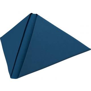 Dunilin middagsserviet 1/4 fold 40x40cm airlaid mørkeblå