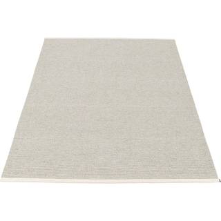 Pappelina Mono Gulvtæppe 140x200cm Fossil Grey/warm Grey - Ensfarvede tæpper Pvc Grå - MN9B420