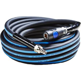 Flowconcept SuperSoft Trykluftsslange 3/8" med sikkerhedskobling og sikkerhedsnippel - 10M