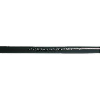 Brændstofslange Hoses Technology CARBO/73379/HT, gummi med forstærkning, 7.6 mm (19/64"), 50 meter, sort