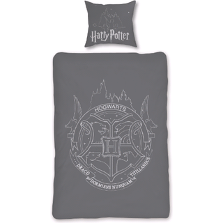 Harry Potter - Adult Size 140 x 200 cm - Glow in The Dark - Sengetøj