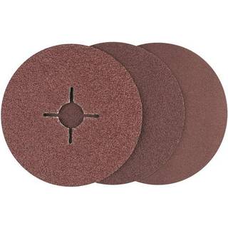 Bosch Fiberslibesk Ø125mm Sæt Met U/hul 12stk - 2609256254