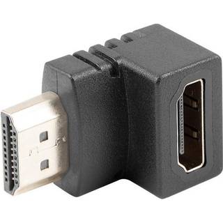 Lanberg Adapter HDMI-A(han) til HDMI-A(hun) 90° Ned