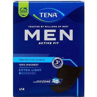 Tena Men Active Fit Protective Shield Extra Light (14 stk)