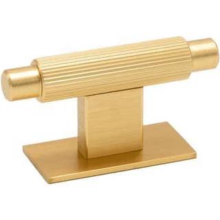 Beslag Design Knob T Arpa/tray Brushed Brass - Knopper og dørhåndtag Aluminium Børstet messing - 373091-11
