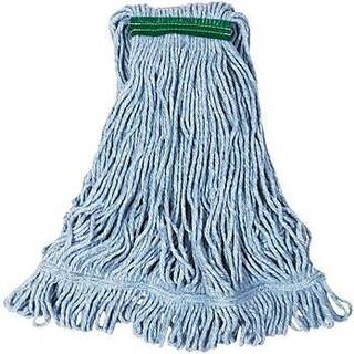 Rubbermaid Commercial Super Stitch Blend Mop Medium Blue FGD21206BL00