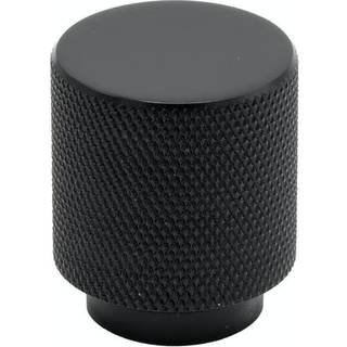 Beslag Design Knob Helix-33 Matte Black - Knopper og dørhåndtag Aluminium Mat Sort - 309036-11