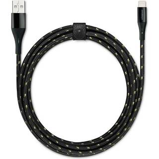 Usbepower Evertek Luxury Lightning Cable - Sort/guld