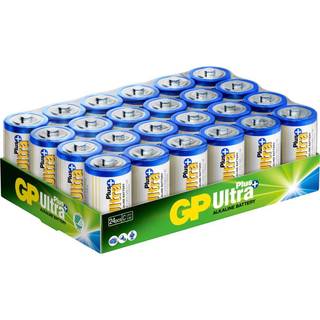 Bedste C batterier / GP Ultra Plus / 24 stk
