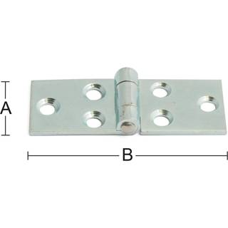 HABO BLADHÆNGSEL 38X88MM 2STK EL-GALV