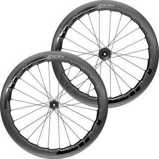 ZIPP Baghjul 28" 454 NSW 11 Speed SRAM/Shimano Road CL 12x142 mm Carbon Hookless Tubeless sort