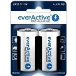 EverActive Pro LR20/D alkaliske batterier 17500mAh - 2 stk.
