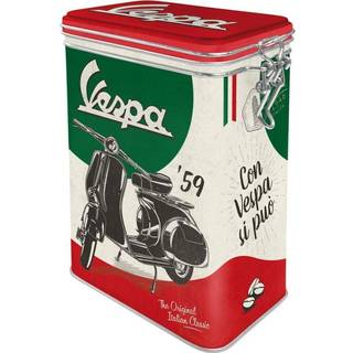 Vespa Metaldåse Vespa '59 HxBxD: 17,5x11x7,5 cm
