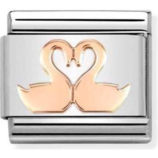 Nomination Rose Gold Swan Heart Charm