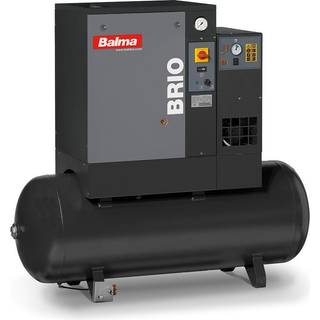 Balma Skruekompressor m/køletørrer BRIO.E 5,5 10 Bar 270 liter