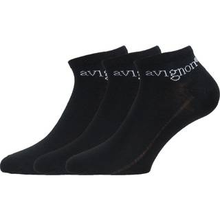 Avignon Unisex Sneaker Wool Low Basic Black, 36-39