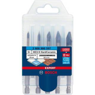 Bosch DRILL SET HEX HARDCERAMIC 4-10MM 5 PSC