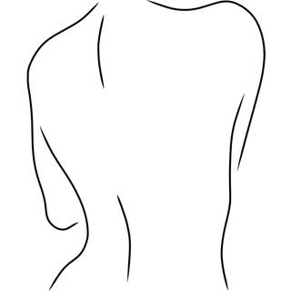 Venture Design Women poster 70 x 100 cm Sort/hvid
