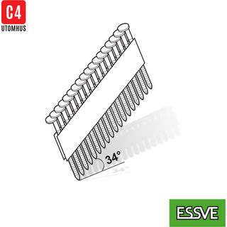 Søm Essve; 3,1x90 mm; 34°; 1240 stk.; riflet; M-Fusion