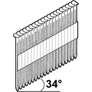 Søm Essve; 2,8x50 mm; 34°; 2200 stk.