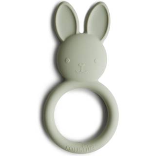 Mushie Teether - Bunny - Sage