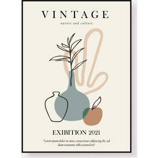 Venture Design Vintage poster 50 x 70 cm Beige