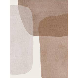 Kvadrater Plakat  - Beige
