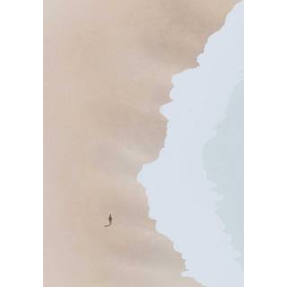 Strandplakat  - Beige
