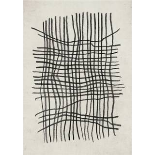 Venture Design Linework poster 21 x 30 cm Beige/sort